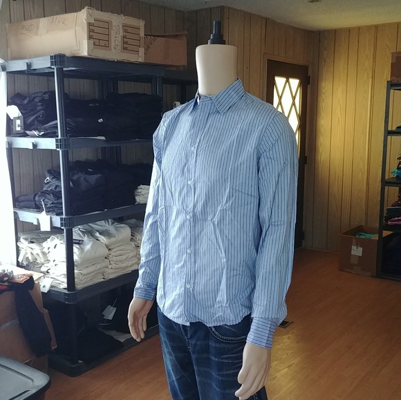 Frank & Eileen Striped Button Down Shirt - Picture 3 of 7